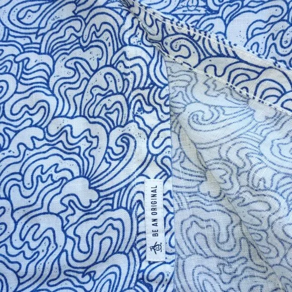 NWOT Original Penquin Linen Button Down Shirt Beach Waves & Surfing Penquin  XXL - Picture 6 of 13